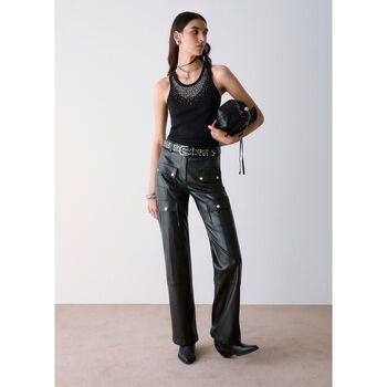 Liu Jo Pantalón cargo Pantalones en tejido revestido para mujer