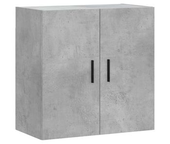 Vidaxl armario de pared madera de ingeniería gris hormigón 60x31x60 cm
