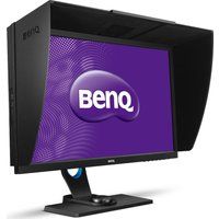 benq sw2700pt quad hd 27 led monitor - black black