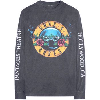 Guns N Roses Camiseta manga larga Hollywood Tour para mujer