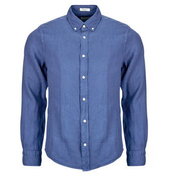 Gant Camisa manga larga REG GMNT DYED LINEN SHIRT para hombre