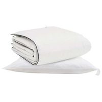 edredon  duvet de invierno con almohada 2 piezas pluma de pato