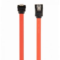 gembird cable sata 3 con conector doblado 90 50cm rojo