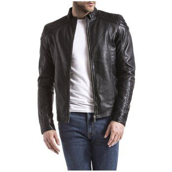Guns Cazadora de cuero Chaquetas Abrigos-HOMBRES para hombre