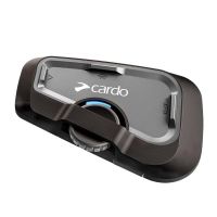 intercomunicador cardo frc4x003 para moto bluetooth 52 4 canales fm alcance 1200 m negro