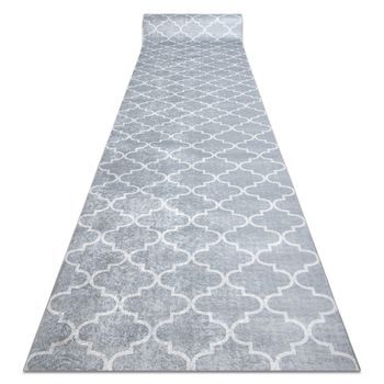 Alfombra De Pasillo Con Refuerzo De Goma Lotus Koniczyna 60921 Trébol 100x400 Cm