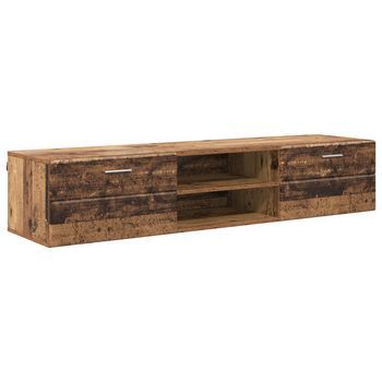 Armario De Madera 150 X 39 X 30 Cm Madera Vieja Vidaxl