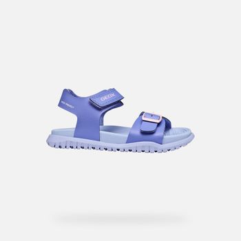 GEOX Sandal Fusbetto Junior Lila Oscuro/rosa