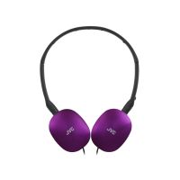 auriculares jvc con cable microfono integrado y diadema ajustable azul