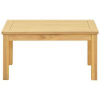 mesa de jardin  mesa de cafe acacia clara 70 x 40 x 36 cm