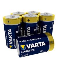 varta longlife pack 6 pilas alcalinas d lr20