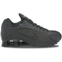 nike deportivas moda shox r4 black bright crimson para hombre