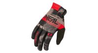 guantes largos o neal matrix roller gris rojo