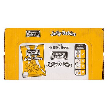 Maynards Bassetts Jelly Babies 12 x 130g