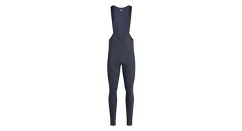 Culotte largo con tirantes rapha pro team winter iii gris oscuro  hombre