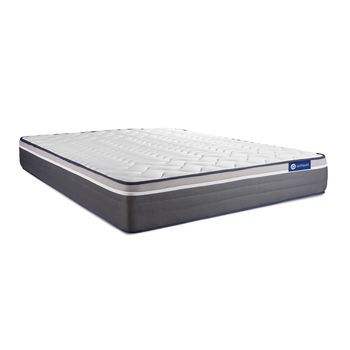 Colchón Actimemo Plus 140x190cm, Grosor: 26cm, Espuma Viscoelástica, Muy Firme, 7 Zonas De Confort