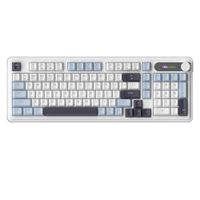 teclado para juegos magegee gk960 tri-modo rgb con cablebt24g teclado numerico con perilla 4000mah para pc laptop y tablet