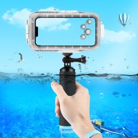 puluz empunadura flotante con varillas de flotabilidad para telefonosgopro mission 11 propara insta360 x6 x5 x4camaras de accion dji osmo 360