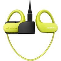 sony walkman nw-ws413g 4 gb waterproof all in one mp3 player - yellow yellow