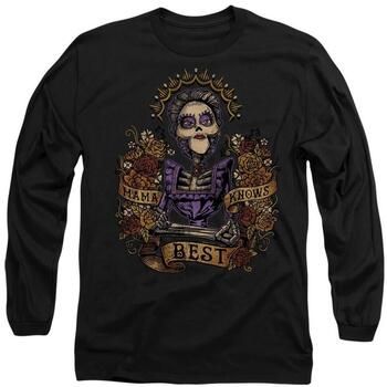 Coco Camiseta manga larga Mama Knows Best para mujer
