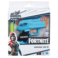 nerf elite micro shots fortnite hc-r - lanza dardos - 8 anos