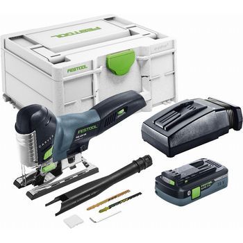 Festool Carvex Psc 420 Ebi-plus Sierra De Calar Sin Cable - Con Batería De 18v 4,0 Ah Y Cargador - 576525