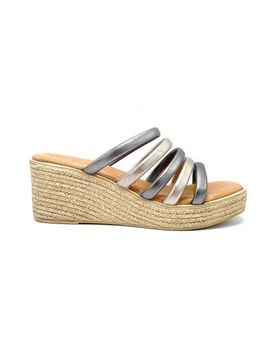de RIVERA SANDALIA 844 PLATINO