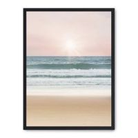 cuadro sunset on the beach i