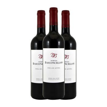 Basconcillos Vino Tinto Ribera Roble 75 Cl 15% Vol. (pack De 3 Unidades)
