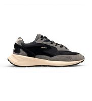 hoff para hombre 22635403 zapatillas de piel city mkii negro 46 plano cordones casual