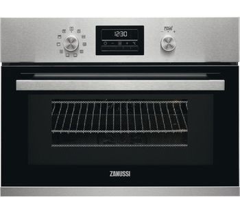 ZANUSSI ZKK47901XK Built-in Compact Combination Microwave - Stainless Steel, Stainless Steel