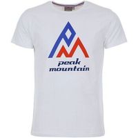 peak mountain camiseta t-shirt manches courtes homme cimes para hombre