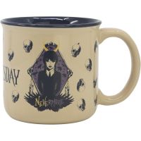 taza young adult wednesday ceramica 400 mls