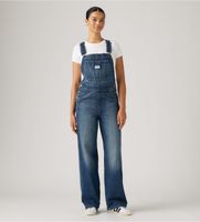 levis para mujer 000ug-0007 peto baggy azul m casual algodon denim