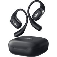 shokz openfit auriculares inalambricos open ear ip54 con microfono negros