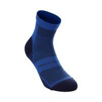 odlo performance run quarter  calcetines para correr unisex - azul