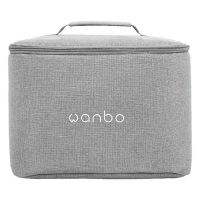 wanbo bolsa de transporte gris claro para proyector mozart 1  mozart pro  davinci 1  davinci 1 pro