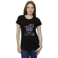 marvel camiseta amazing para mujer