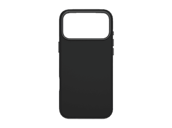 Funda móvil - ISY ISC-2369, Compatible con iPhone 17 Pro Max, Compatibilidad MagSafe, Carga Inalámbrica, Resistente a Golpes y Agua, Silicona, Negro