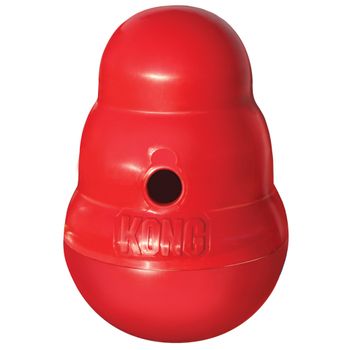 KONG Wobbler Dog Toy - Small: 15 x 11 cm