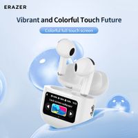 lenovo-auriculares inalambricos con bluetooth ht88 cascos con altavoz de 13mm pantalla led tactil cambio de idioma toma de imagenes