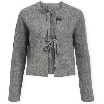 Object Chaqueta de punto Noos Parvi Cardigan - Medium Grey Melange para mujer