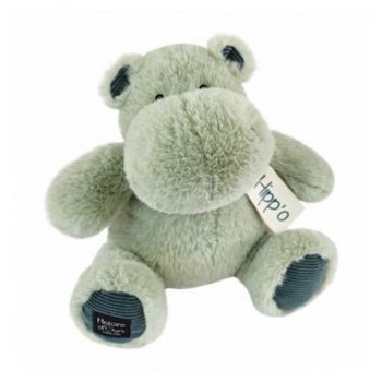 Peluche Hipopótamo Almendra - 25 Cm
