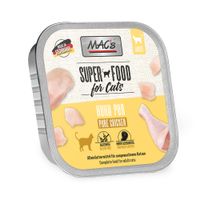 macs en tarrinas 16 x 100 g para gatos - pollo puro