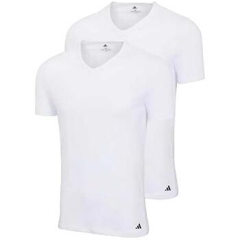 adidas Camiseta T-shirts Active Flex col en V 95% coton para hombre