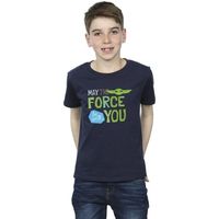disney tops y camisetas the mandalorian may the force be with you para nino