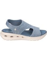 sandalias para mujer plataforma amarpies abz28655 en azul 39