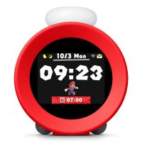 nintendo sound clock alarmo reloj despertador digital 35 alarmas oficial nintendo rojo