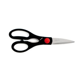 Tijeras cascanueces acero inoxidable negras 21,5 cm