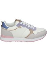 zapatillas bajas para mujer xti 142247 beige y multicolor 37